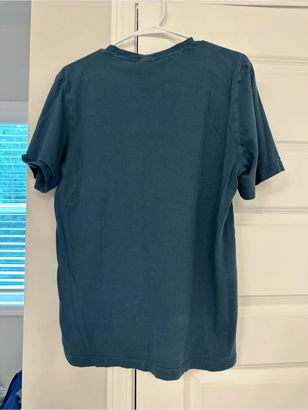 adidas Teal Trefoil Logo Short Sleeve Crew Tee